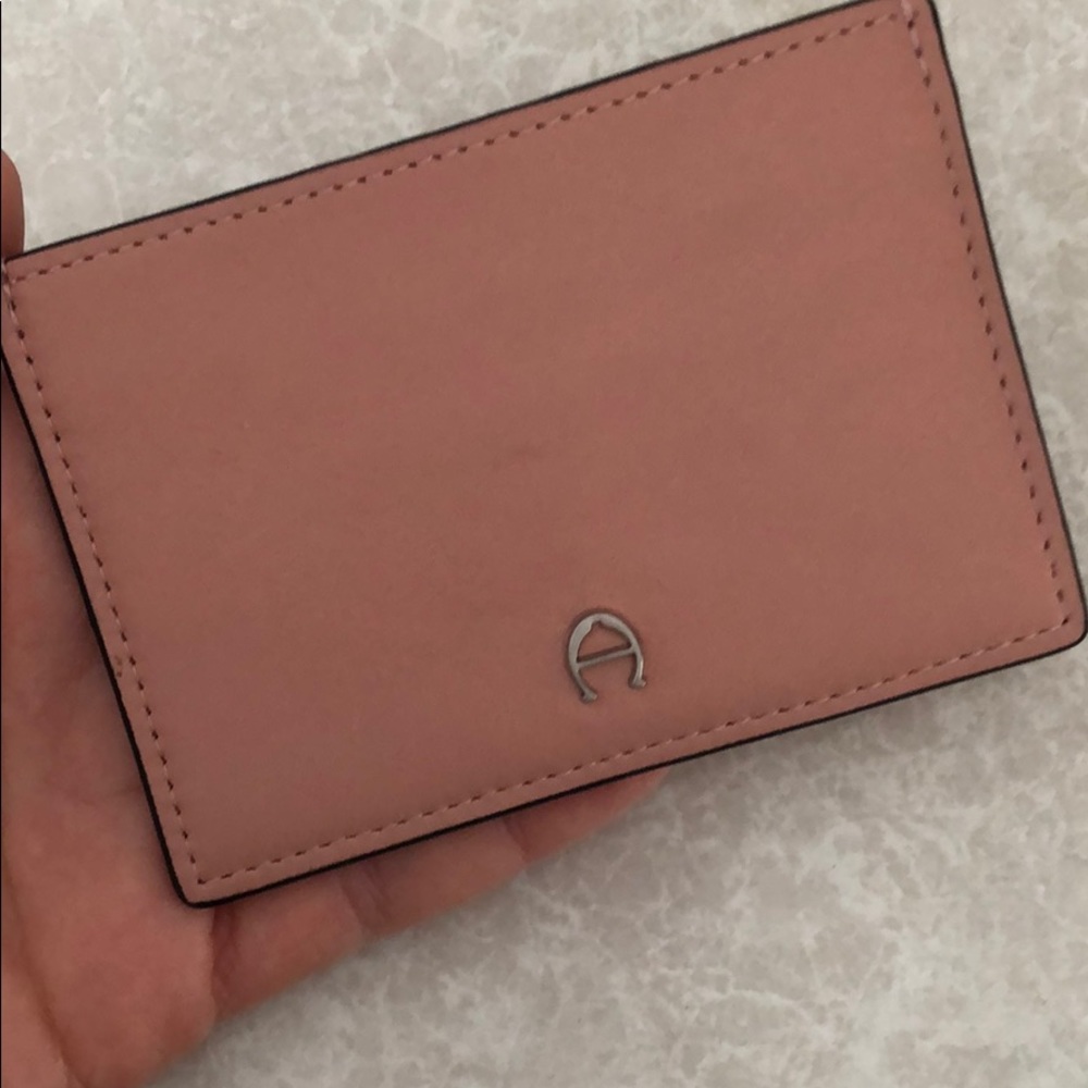 Genuine leather card wallet